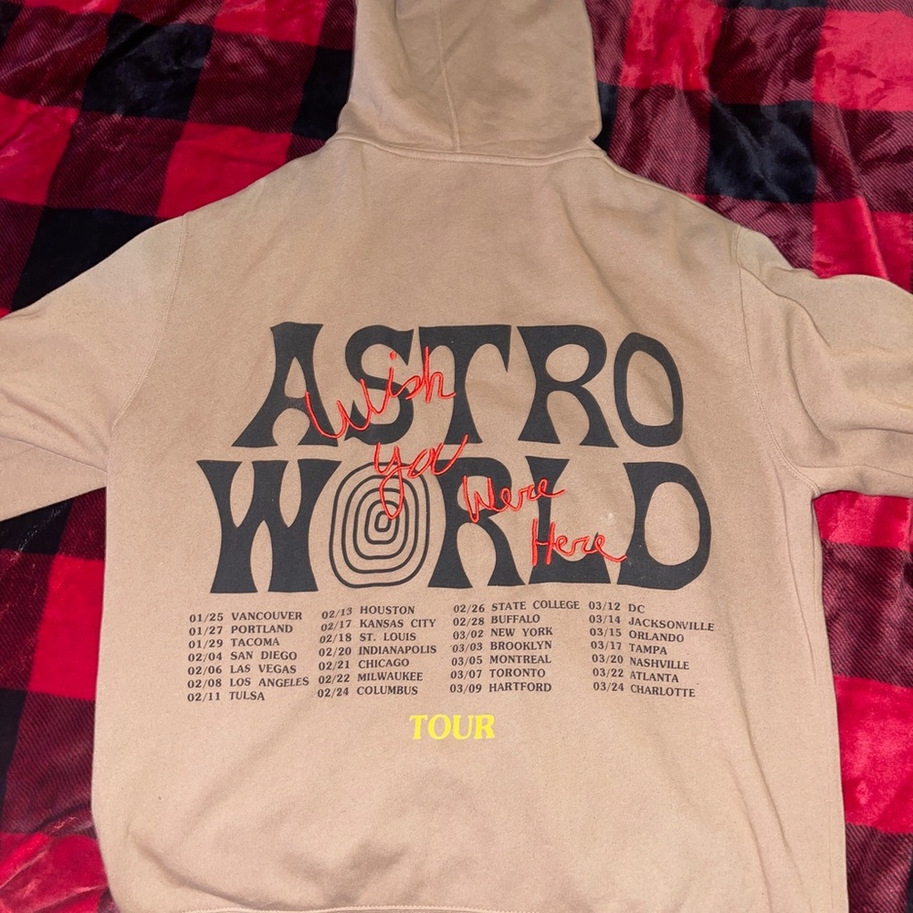 🎢🤩TRAVIS SCOTT ASTROWORLD TOUR HOODIE🤩🎢
